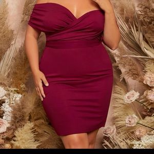 Belle Off-Shoulder Bodycon Dress